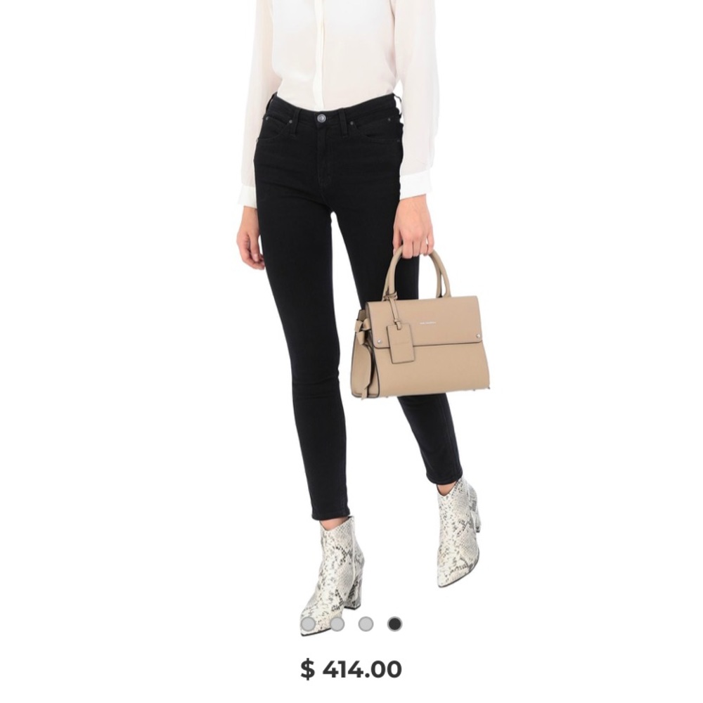 Karl Laderfeld mini icon tote bag